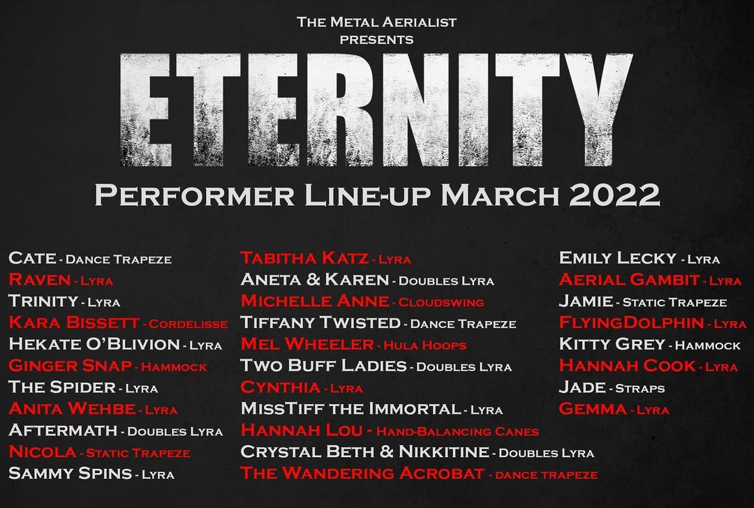 Eternity Showcase Lineup 2022