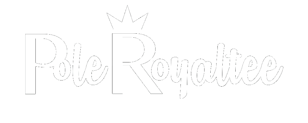 Pole Royaltee White Logo